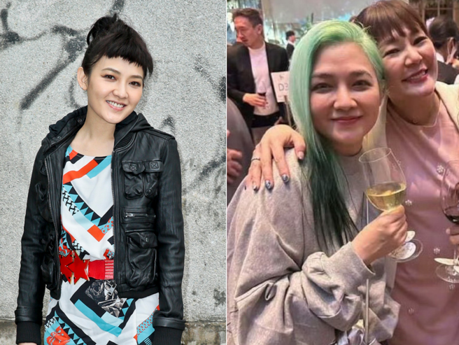 范晓萱现身萧敬腾的婚礼。（图／中时资料照、翻摄自微博）