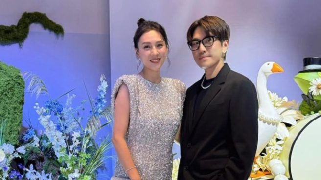 卫斯理、朱芯仪夫妻私下互动网笑翻。（图／翻摄自IG @wes69chia）