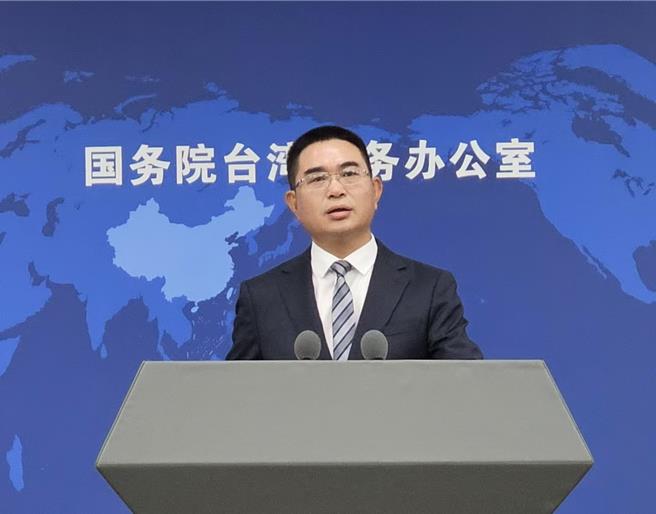 大陆国台办发言人陈斌华。（蓝孝威摄）