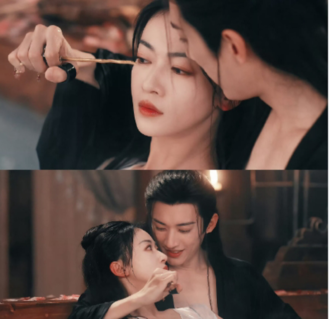 吴谨言新剧《春花焰》开播。（图／翻摄自  微博）