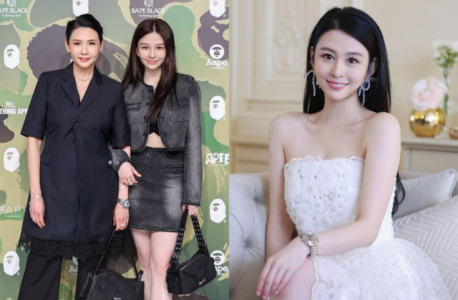 有网友搬出邱淑贞的女儿沈月，与翁虹的女儿刘莳比较。（图／沈月IG）