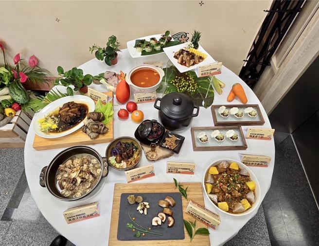 傳承新食代選出12道兼具推廣在地食材、傳承在地飲食文化與溫度的餐點。圖／業者提供