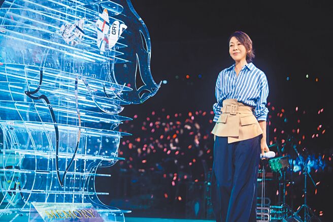 劉若英12日、13日一連兩天在上海舉行「飛行日」演唱會。（相信音樂提供）