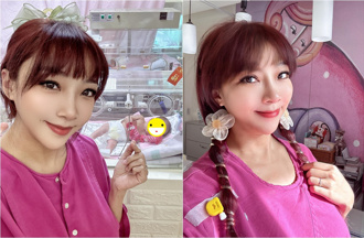 李宓才生双胞胎当5宝妈！女儿出生3天就插管　抱不到娃崩溃哭了