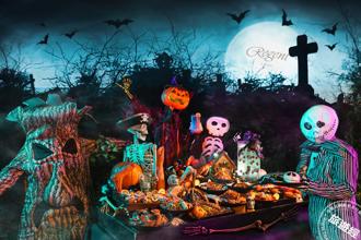 台北晶华欢庆万圣节 「搞怪」助兴推餐饮住房活动