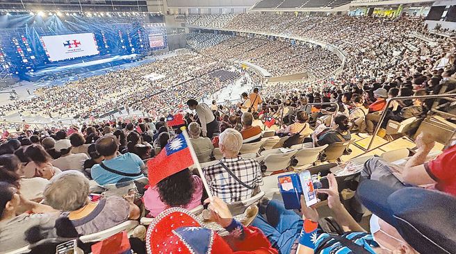 国庆晚会5日在台北大巨蛋举办。（本报资料照片）