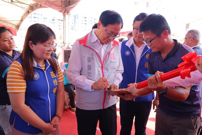 桃園市都發局在蘆竹區新建兩處社宅，預計2027年6月完工，將提供442戶社宅，累計蘆竹區社宅總數達972戶。（姜霏攝）