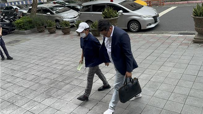 黃子佼第五度出庭。（圖賴佩璇攝）