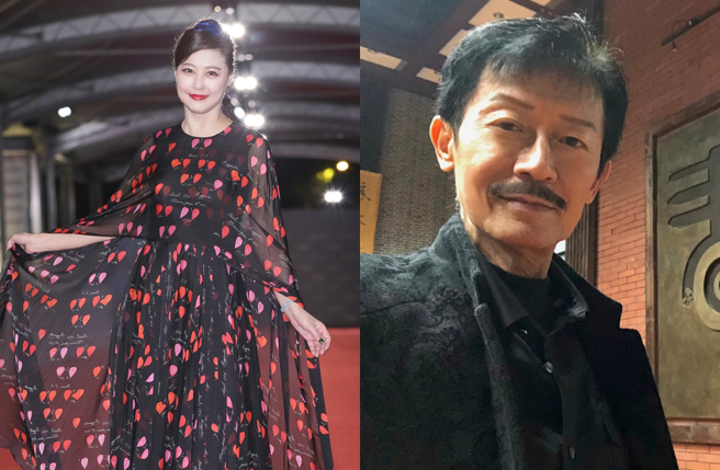 陈勋奇曾和周海媚合作《上海探戈》。（图／中时资料照；翻摄自陈勋奇微博）