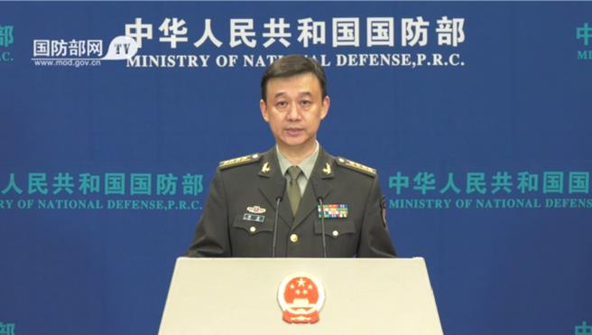 大陸國防部新聞局局長、國防部新聞發言人吳謙大校。（大陸國防部官網）