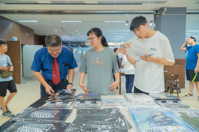 毋须舟车劳顿在埔里就可以近距离体验动漫文化。(照片/国立暨南国际大学提供)