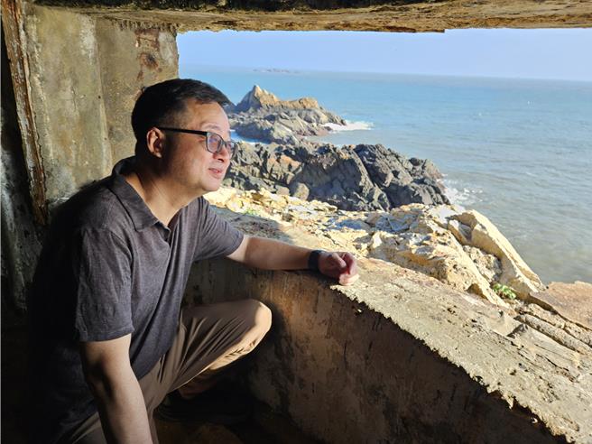 海基会秘书长罗文嘉15日下午参访马祖「26据点」时表示，欢迎海协会来到这边协商，谈出「26共识」。（陈冠宇摄）