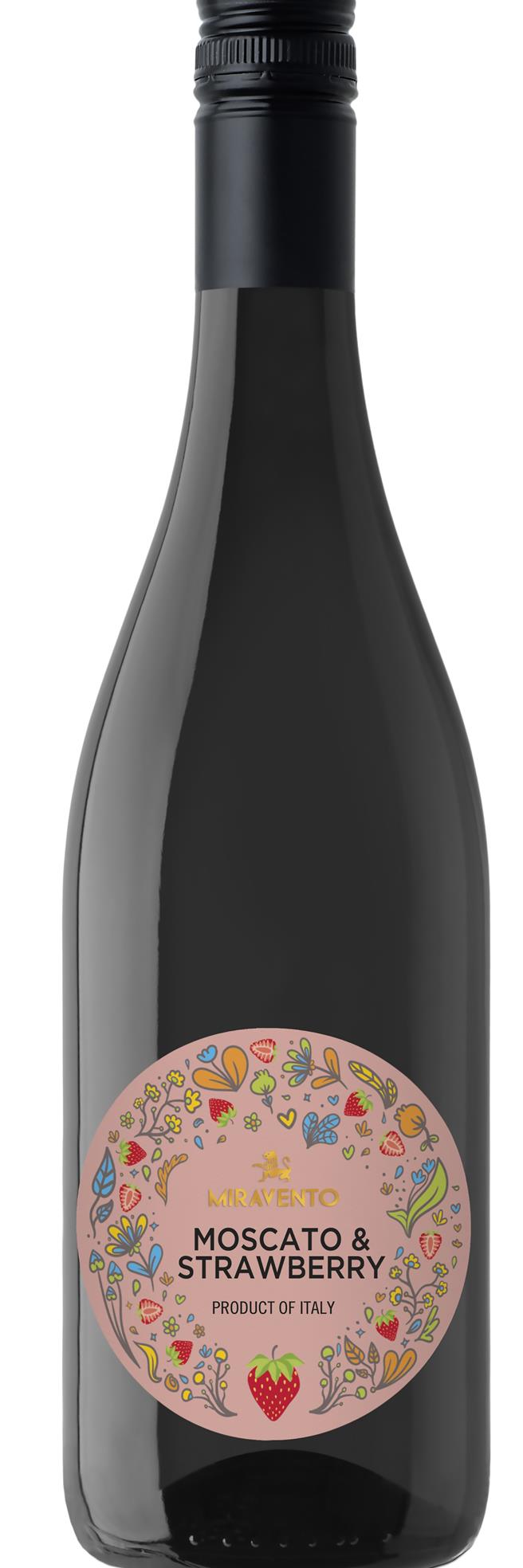 全联义大利花的莫斯卡托微甜白葡萄酒草莓口味，特价299元。（全联提供）★《中时新闻网》关心您：饮酒过量，有碍健康。酒后不开车，安全有保障！