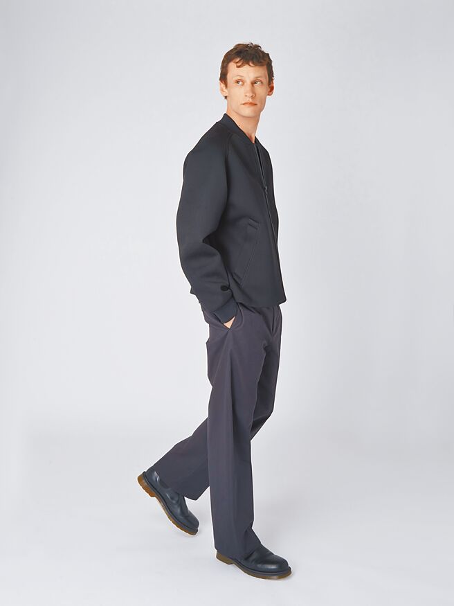 今年peter wu秋冬26拉炼夹克，3万6500元。（peter wu提供）