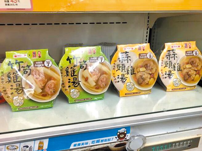 OKmart「福記蒜頭雞湯」湯頭溫潤清爽，強調肉質入口即化。（OKmart提供）