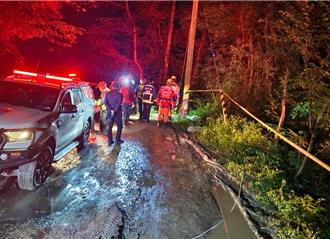 力行產業道路意外！貨車墜60公尺深山谷 農友拋出車外慘死