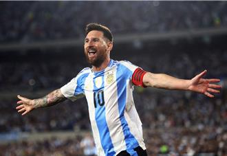 世足資格賽》不老梅西超狂！帽子戲法還送兩助攻