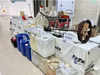 喵喵製毒工廠藏身南投山區    刑事局攻堅抄出可製「60萬包」原料