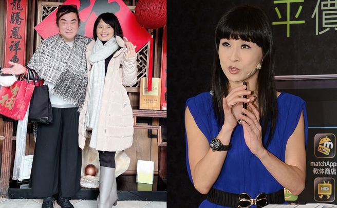 知名制作人张智皓(左图左)病逝，马妞(右图)泪崩：来不及见面。（图／摘自脸书、中时资料照）