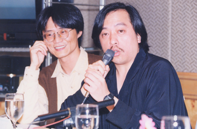 知名音乐家詹宏达（右）15日因肝癌病逝，享寿68岁。（图／中时资料照）