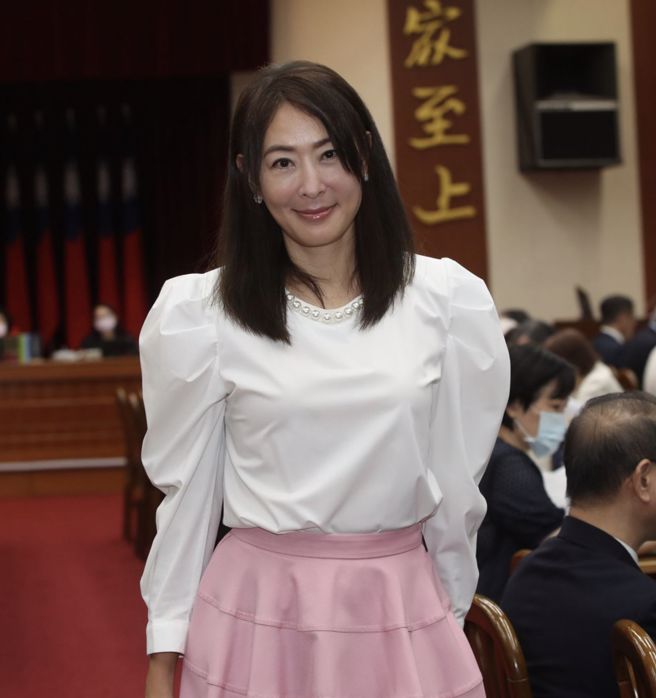 台北101董事长贾永婕16日在立法院答询。（姚志平摄）