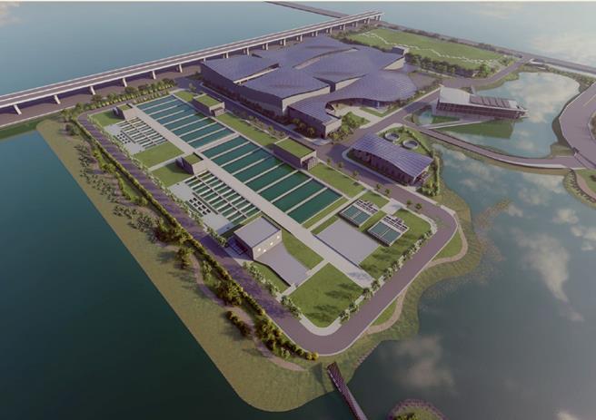 內政部審定通過在台南市將軍區興建海水淡化廠。（市府提供／洪榮志台南傳真）