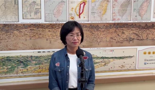 民进党立委苏巧慧。（杨亚璇摄）