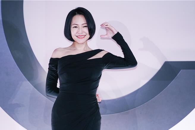 小S出席髮品活动。（罗永铭摄）