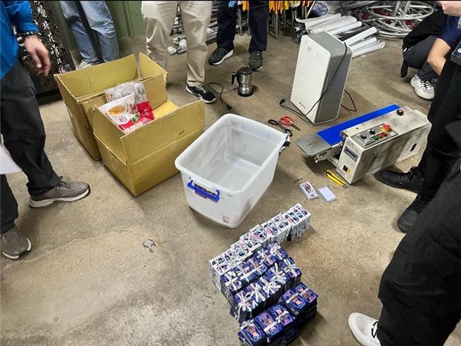 竹北分局與新埔分局合作，於關西破獲民宅製毒案件。（竹北分局提供／邱立雅竹縣傳真）