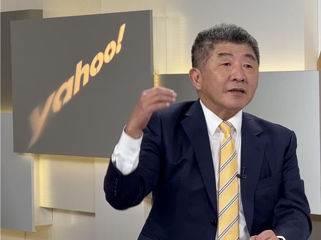 行政院政务委员陈时中今接受网路节目《齐有此理》专访。（网路节目《齐有此理》提供／游念育台北传真）