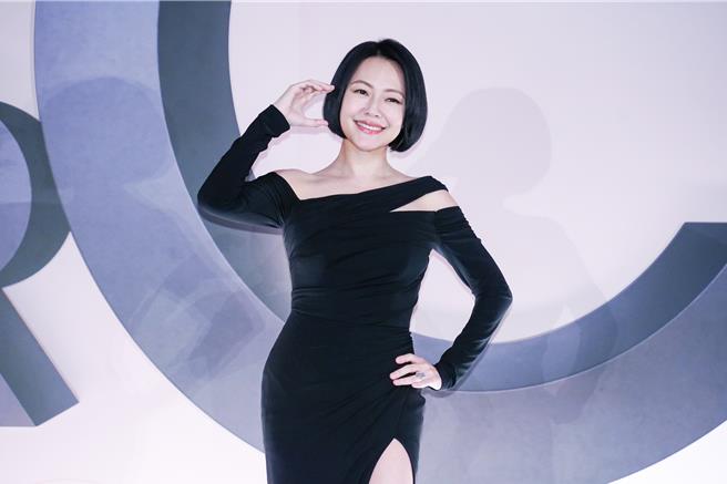 小S出席髮品活動。（羅永銘攝）