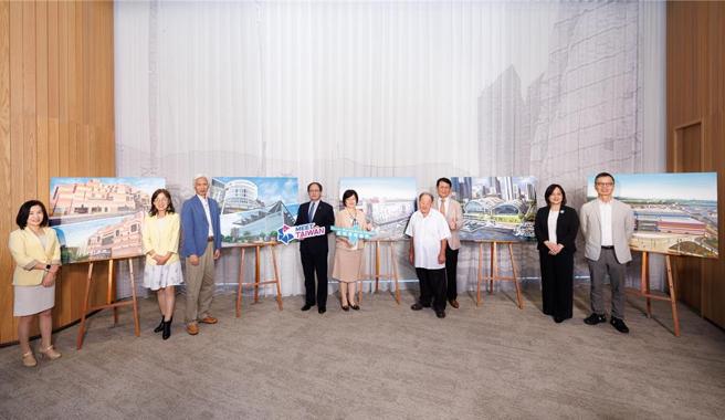 桃园会展中心月底开幕展，北中南7座会展场馆串起「臺湾会展廊带」。图／贸协提供