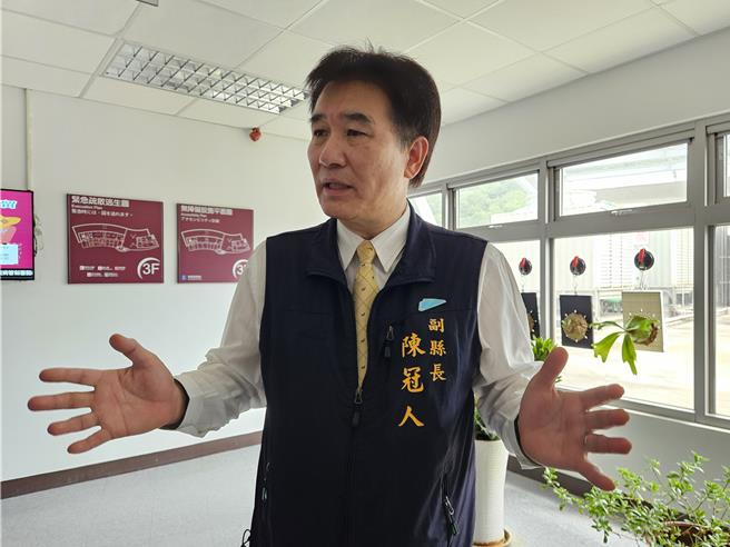 连江县副县长陈冠人表示，马祖追求的观光是「重质不重量」。（陈冠宇摄）