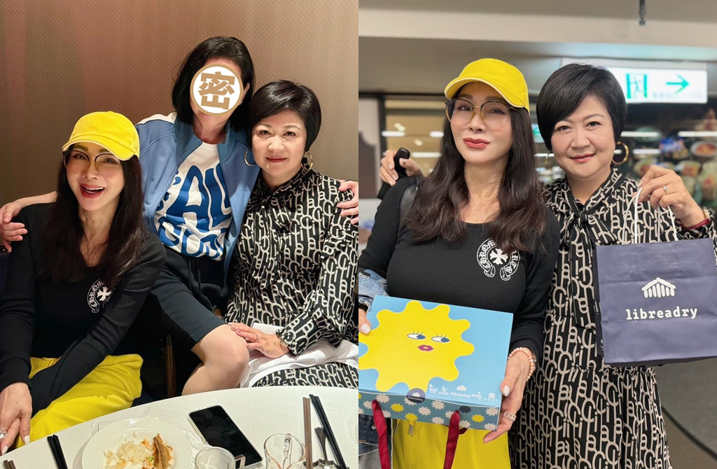 崔佩儀曬出和曾華倩、陳美鳳合影。（圖／翻攝自崔佩儀臉書）