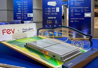 台廠輝能科技在巴黎展示新電動車電池 充電5分鐘行駛300公里