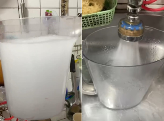 风灾后基隆2区域流「白色气泡水」 台水回应了