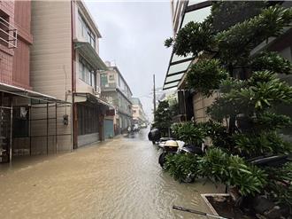 高雄豪宅區大淹水 找到禍首了？軍方圍牆破6處