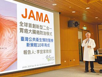 胃癌、大腸癌整合篩檢 一舉兩得