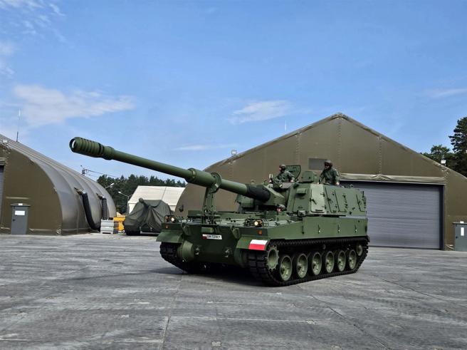  韩华将派出已获得多国採用、具有成熟性能的K9A1参与测试。（取自韩华公司「X」帐号）