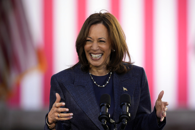 贺锦丽再次重申一中政策，也相信台湾有权自我防卫。（图／美联社）