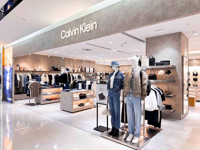 遠百信義A13的Calvin Klein全新改裝亮相。(遠百提供)