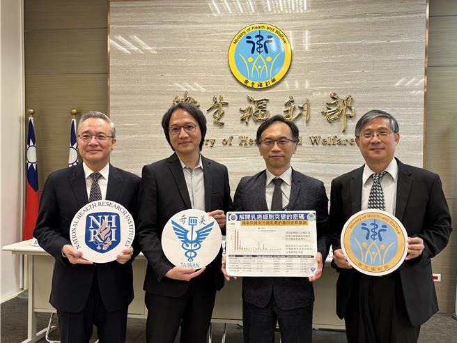 国卫院剖析台湾乳癌细胞常见基因变异，及其潜在之临床应用，建立台湾乳癌肿瘤组织的基因变异图谱。（李念庭摄）