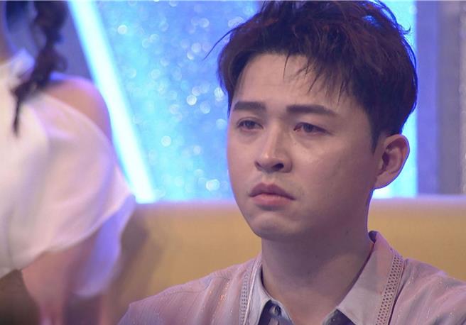 李子森一时控制不住情绪落泪。（中视提供）