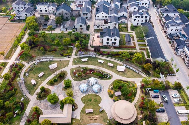 大陸自然資源部副部長劉國洪17日在記者會上表示，將研究設立收購存量土地專項借款。圖為示意圖。 （摘自新華社）