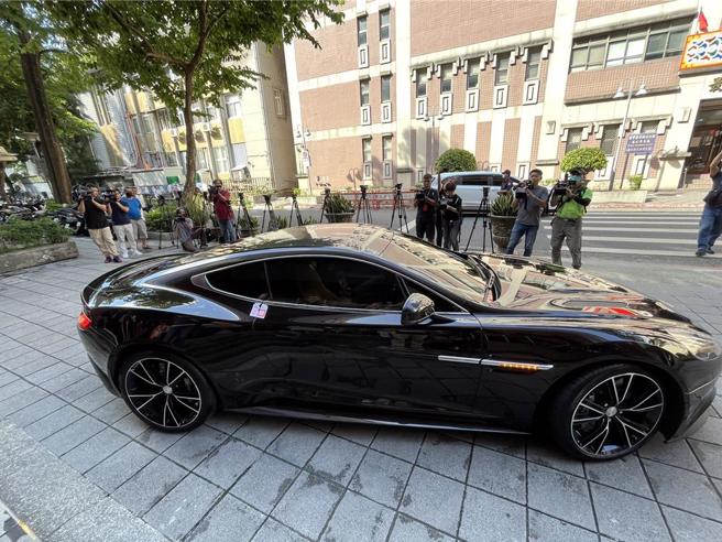 汪小菲價值1650萬愛車遭台北地院拍賣（林偉信攝）