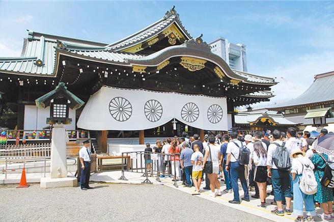 靖国神社资料照片。（中新社）