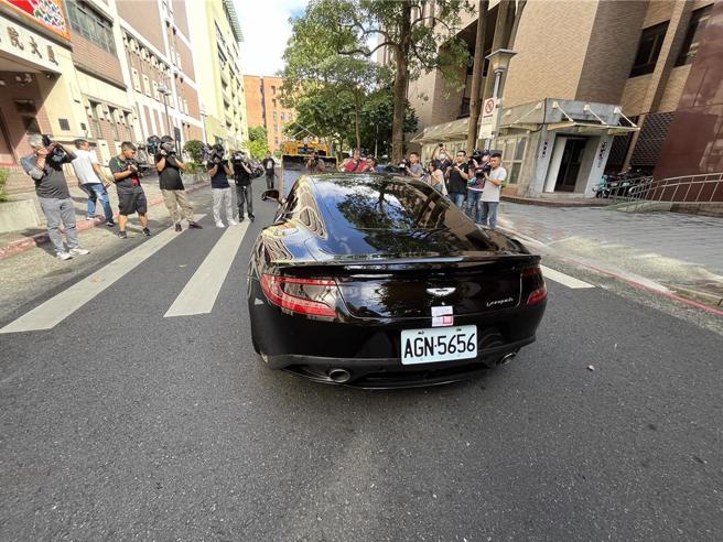 汪小菲價值1650萬愛車遭台北地院拍賣（林偉信攝）