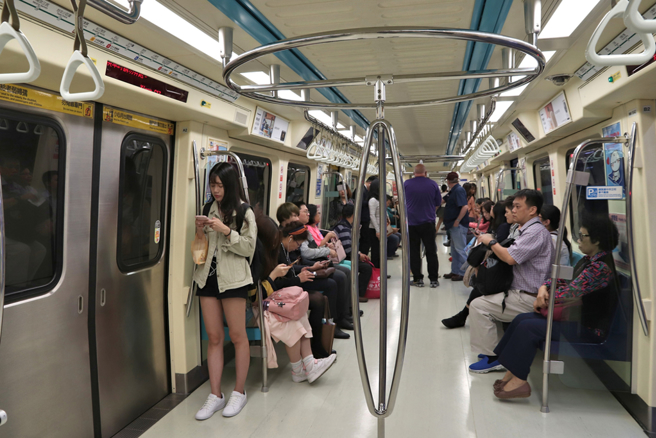 有网友分享心目中北捷的最佳座位。（示意图：shutterstock／达志）