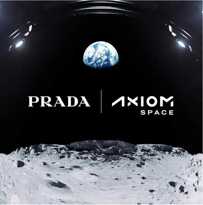Prada去年就宣布與理太空公司（Axiom Space）合作，為阿特米斯三號任務打造太空服。（Prada提供）