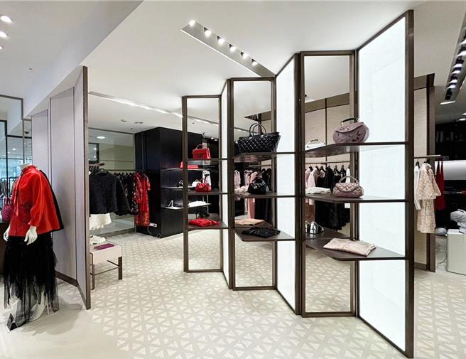 夏姿.陳全新第三代店裝照。（夏姿.陳提供／黃唯淯台北傳真）